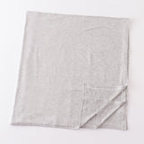 Grey baby bamboo swaddle blanket