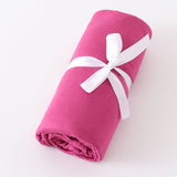 Rose baby bamboo swaddle blanket