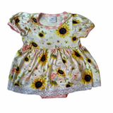 Sunflower Romper Dress