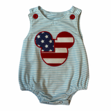 Mickey Mouse Patriotic Onesie