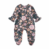 Floral Ruffle Sleeper